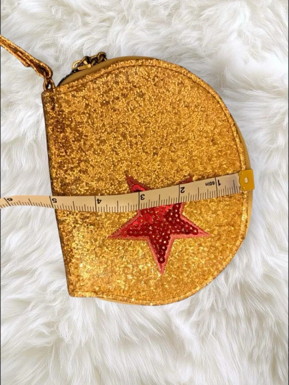 Y2K Gold Wristlet with Star Charm